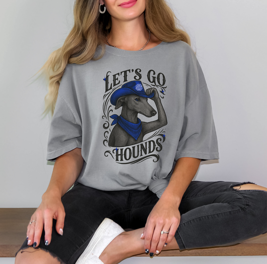 Homecoming - Let's go Hounds (grey)
