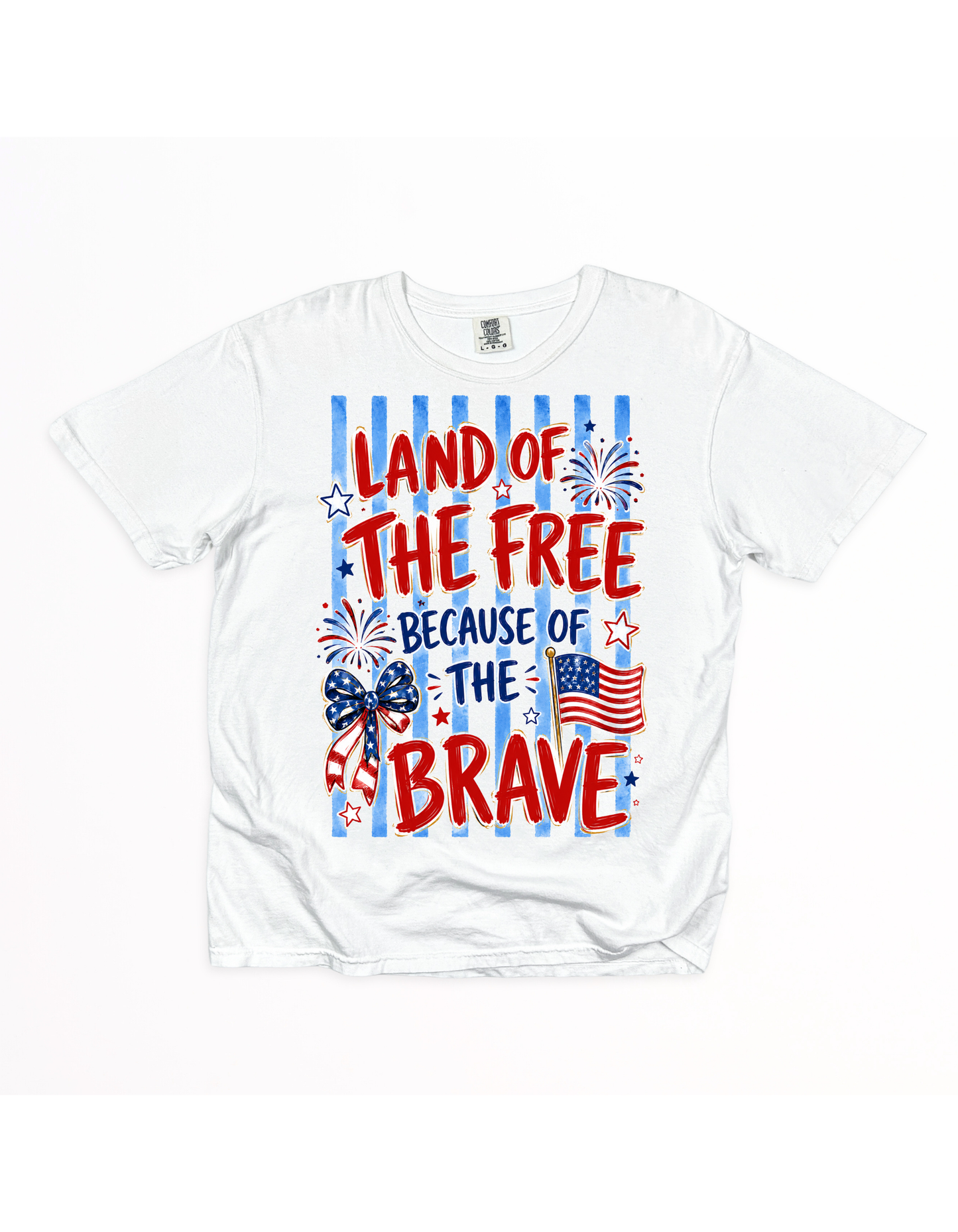 Land of the free because of the brave