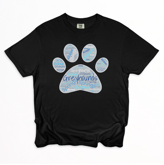 OS Greyhounds paw print