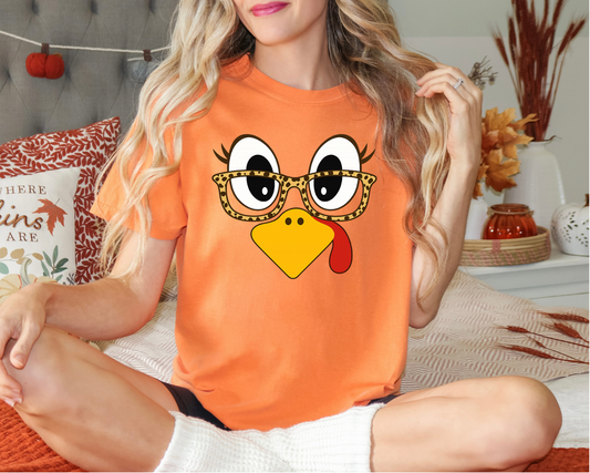 Turkey with glasses