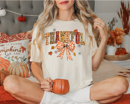 Thankful - animal print