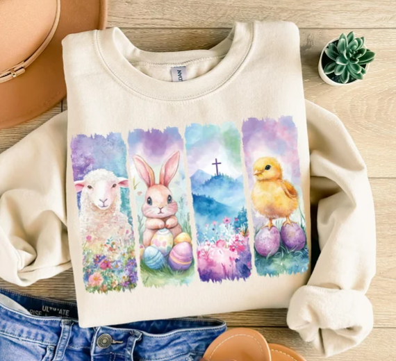 brushstroke easter