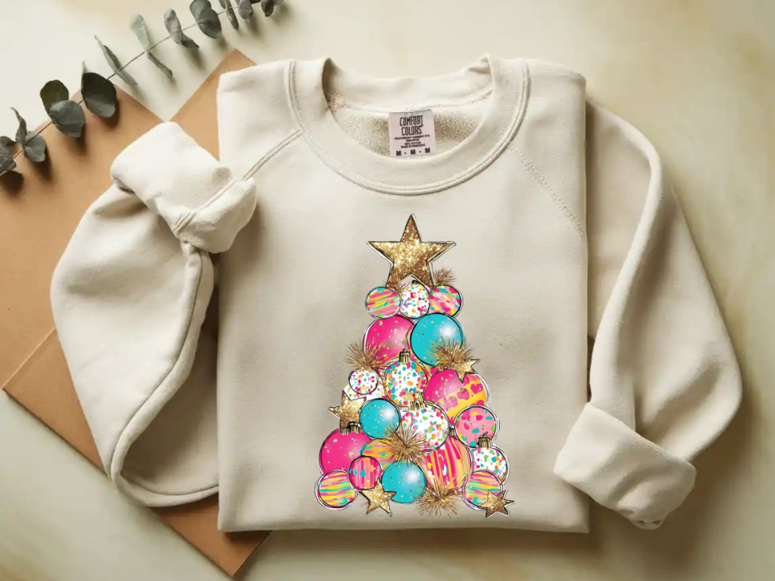 Bright ornament tree