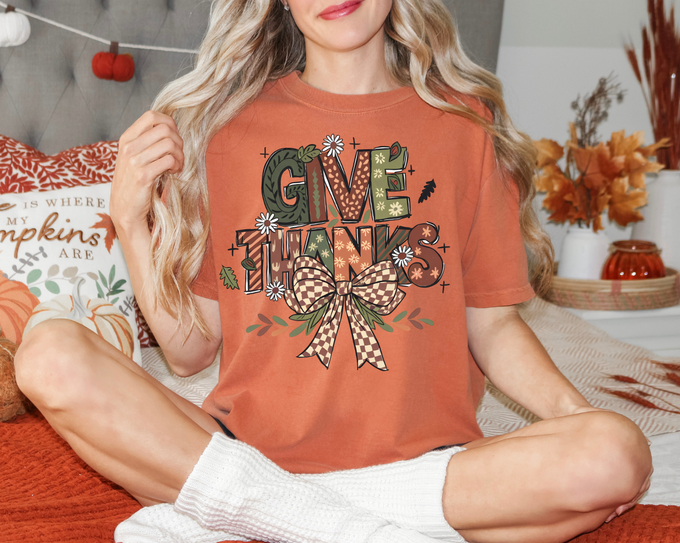 Give thanks with bow