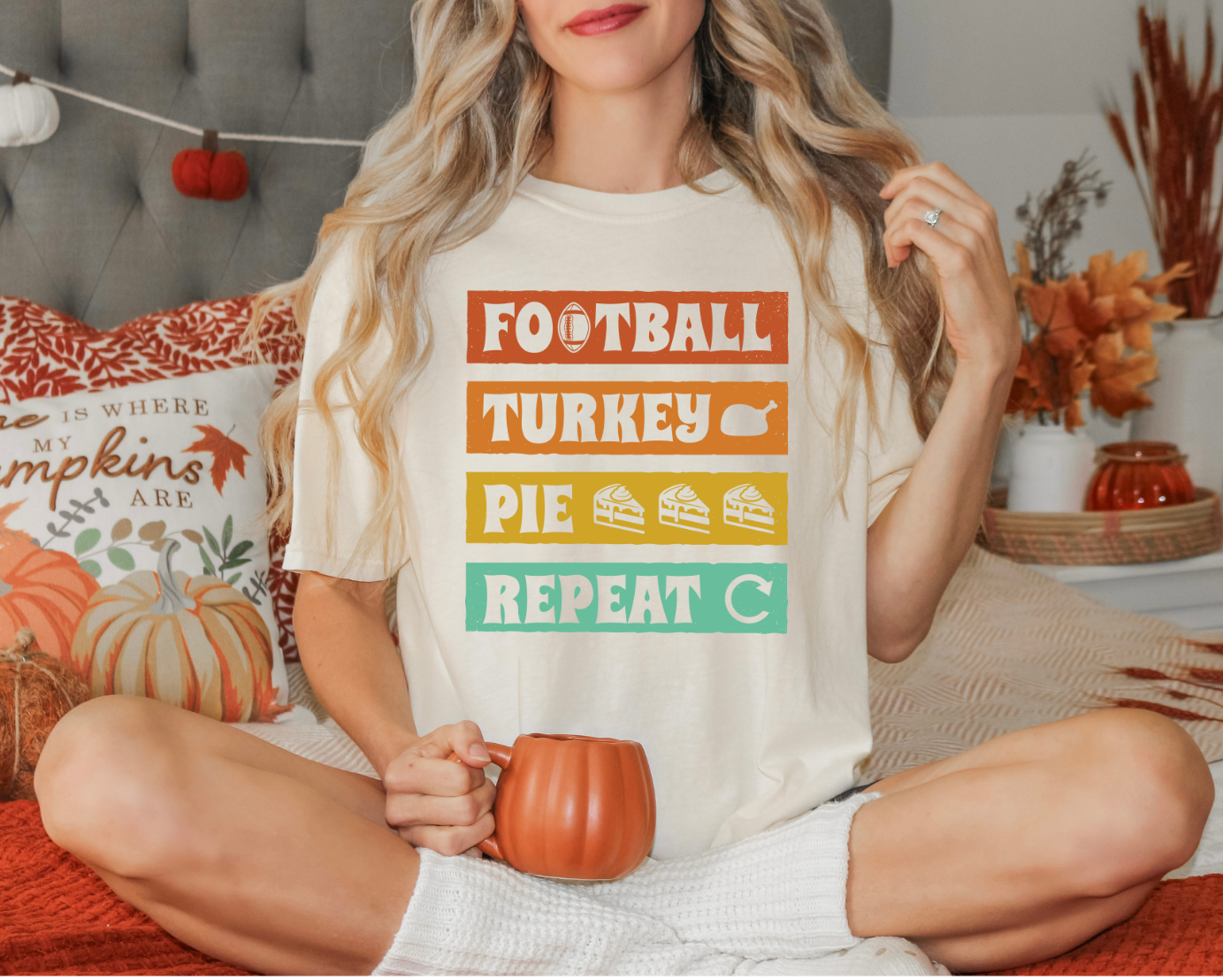 Football, turkey, pie, repeat
