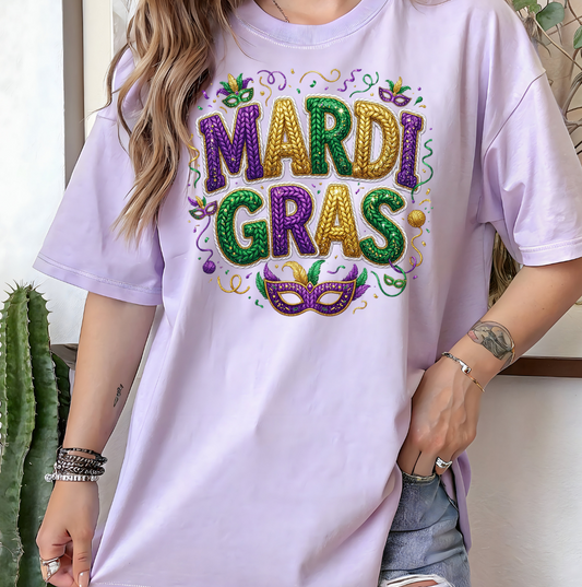 Mardi Gras with mask