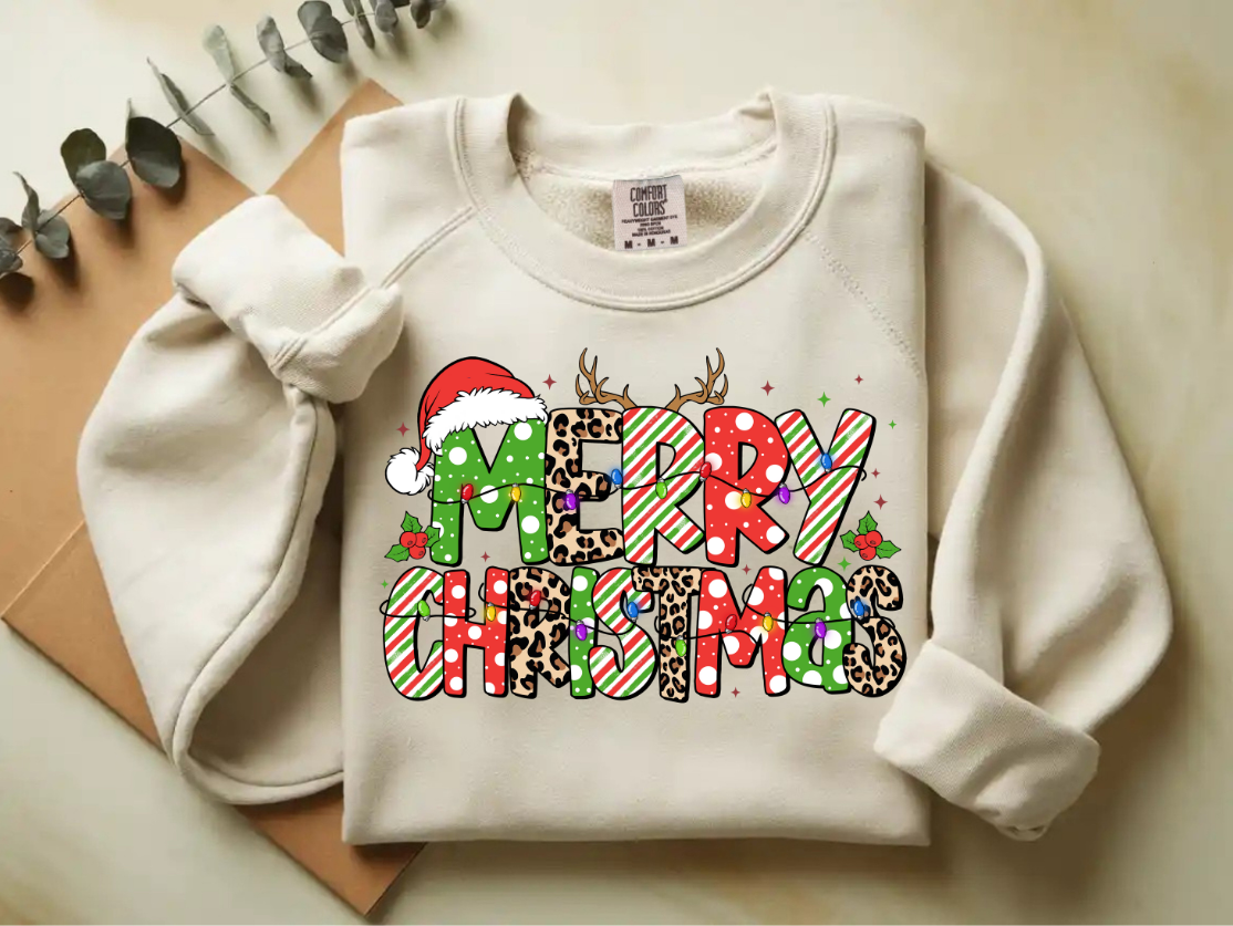 Colorful Merry Christmas