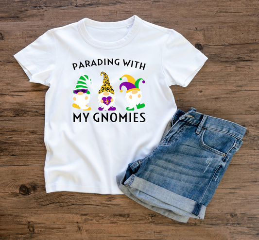 Parading with my Gnomes