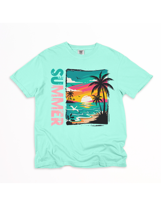 Summer sunset