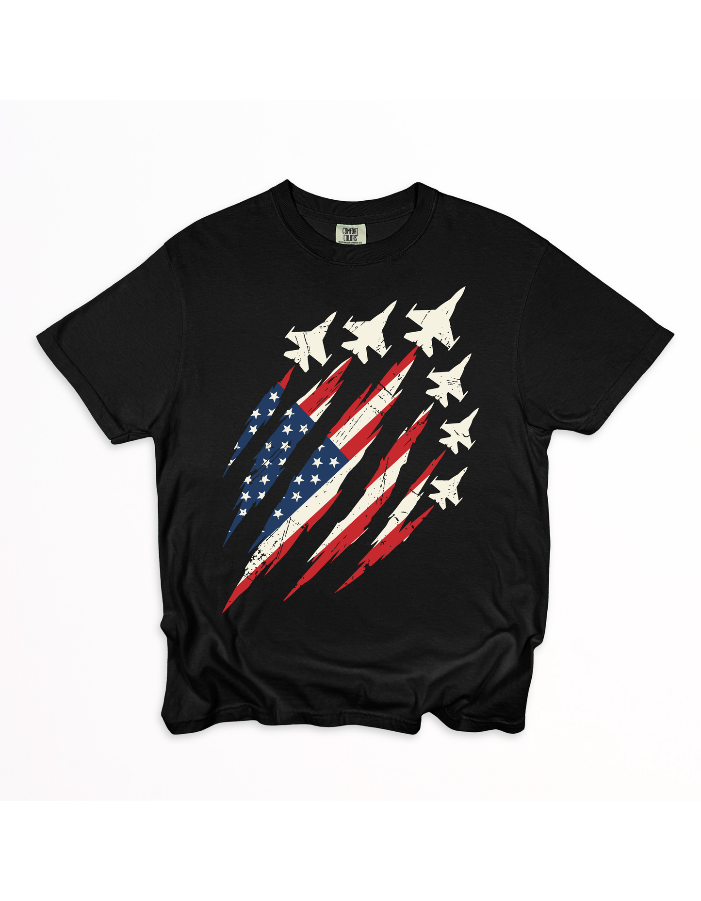 Fighter jet flag