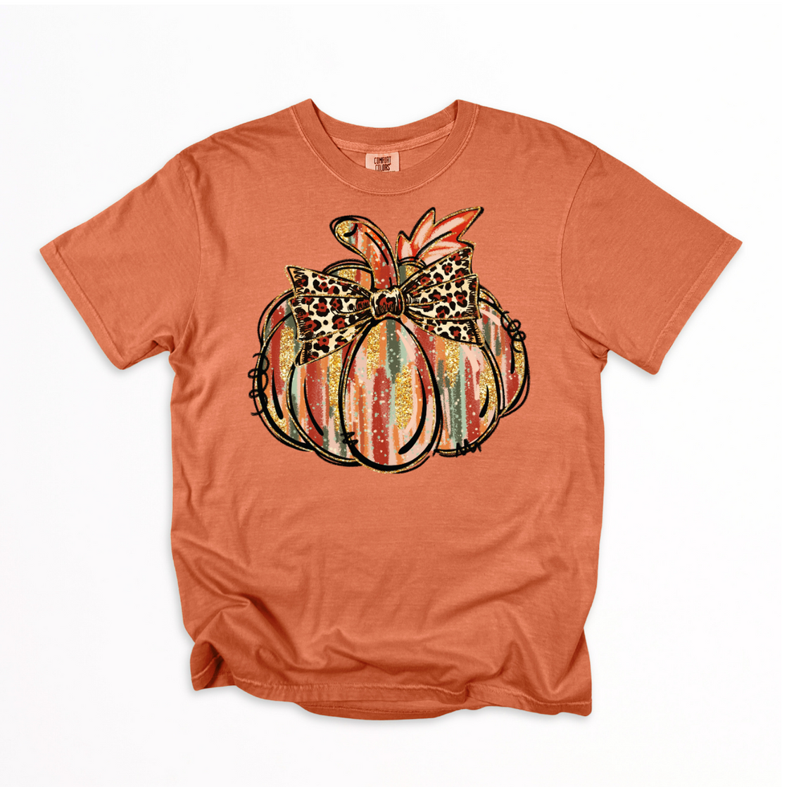 Brushstroke pumpkin (orange)