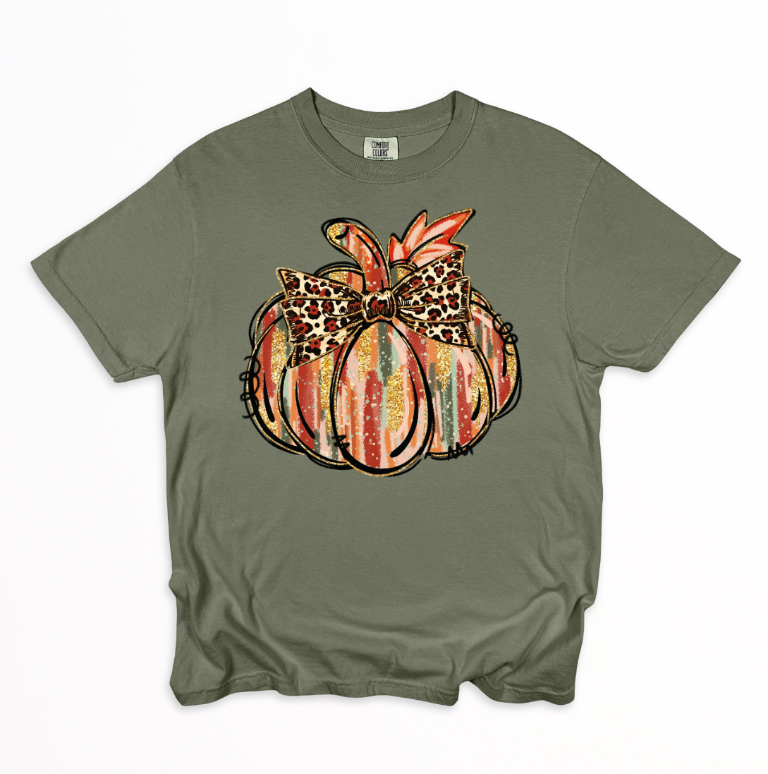 Brushstroke pumpkin (green)