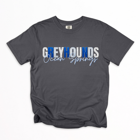 Ocean Springs Greyhounds (Graphite)