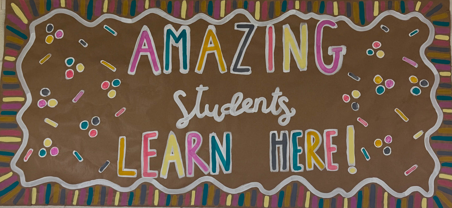 Hand painted banners