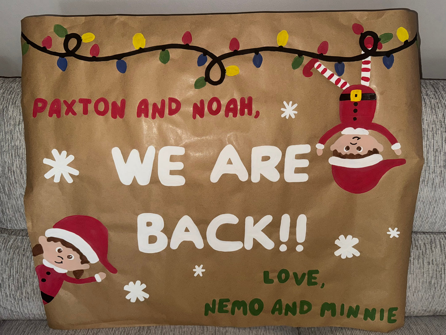 Hand painted banners