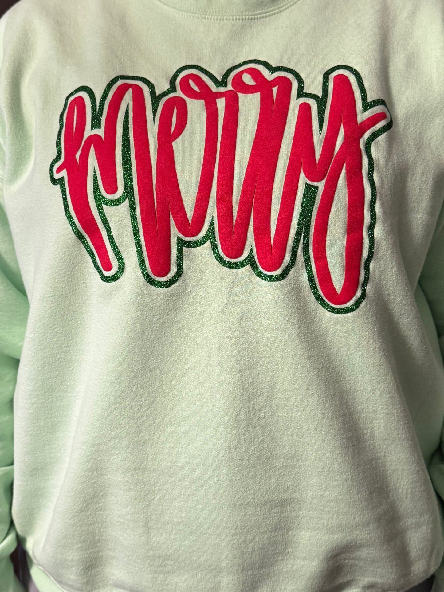 Merry puff sweatshirt