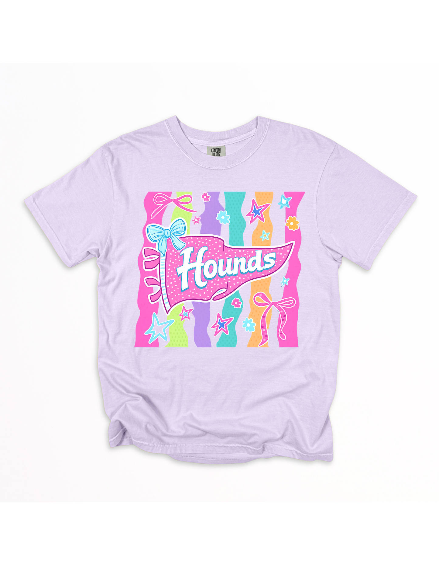 Colorful Hounds pennant