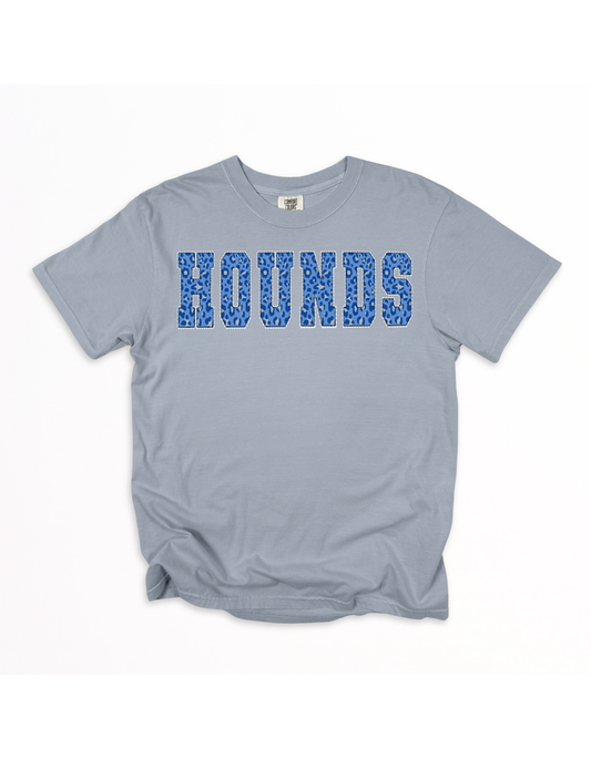 Leopard Hounds on light grey
