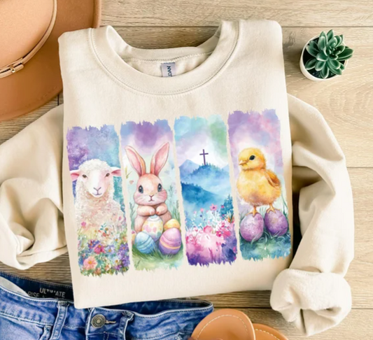 brushstroke easter