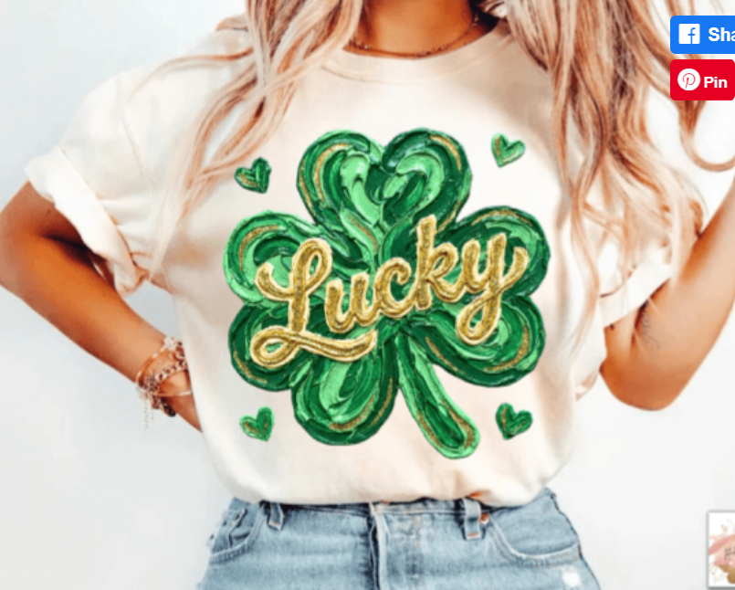 Lucky brushstroke