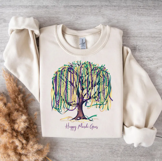Mardi Gras tree