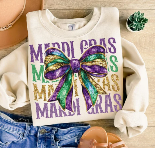 Mardi Gras bow