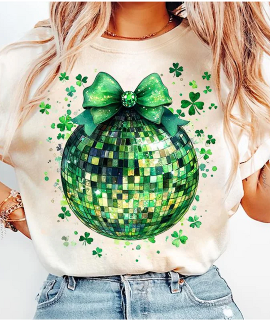 St Pat disco ball